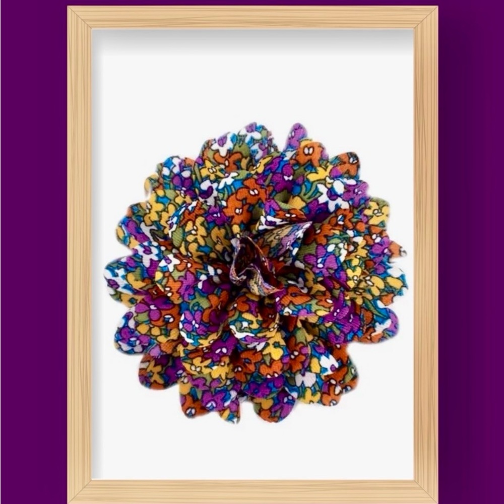 Paparazzi Vibrant Floral Hair Clip - Multicolor